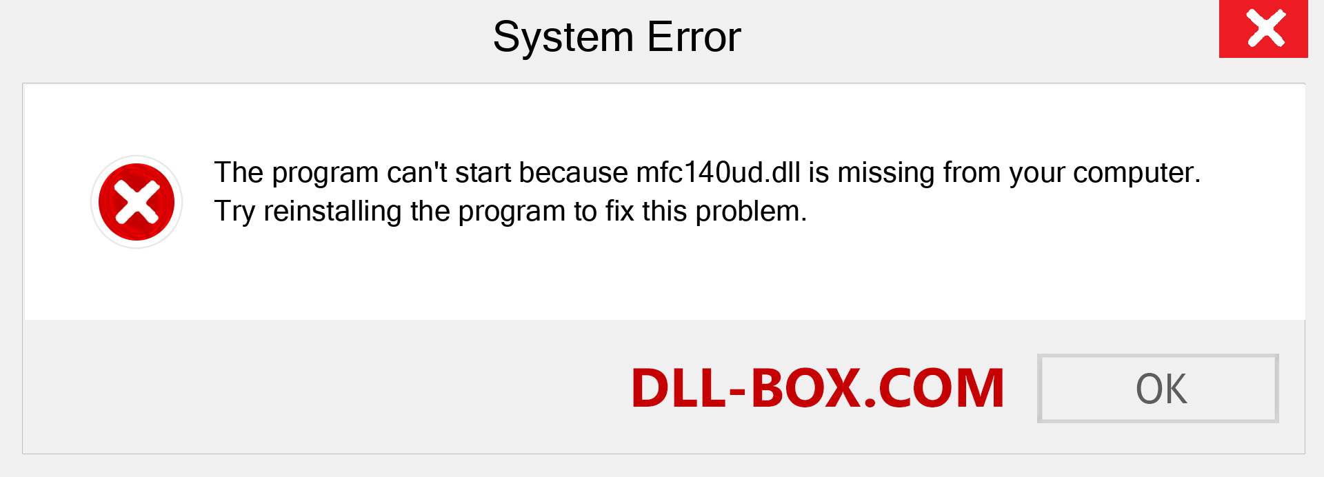  mfc140ud.dll file is missing?. Download for Windows 7, 8, 10 - Fix  mfc140ud dll Missing Error on Windows, photos, images